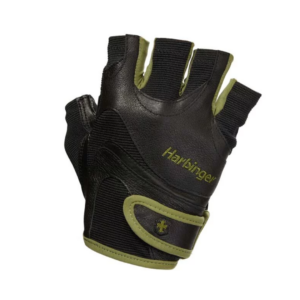 Harbinger Men's Flex Fit Glove Green and Black
