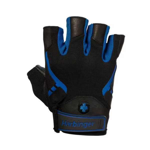 Harbinger Men's Pro Glove Blue and Black